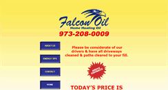 Desktop Screenshot of falconoil.net
